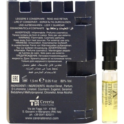 V Canto Mirabile parfum unisex 1,5 ml vzorka