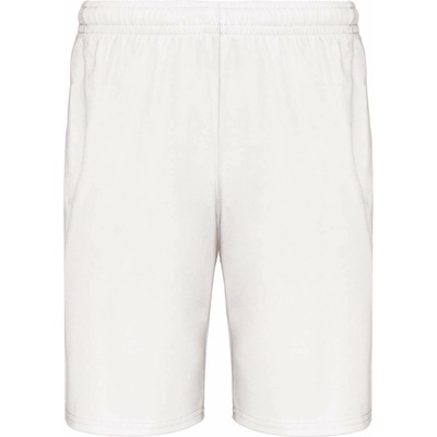 Proact Pánské kraťasy SPORTS SHORTS bílá