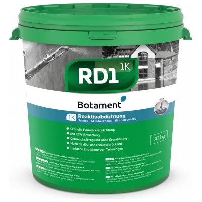 Botament RD 1, hydroizolace pro mnoho použití Balení: 2,5 kg