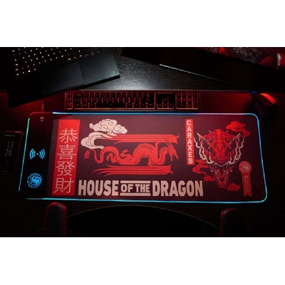 Numskull House of the Dragon Mousepad with Mobile Charger NMSK-NS5229