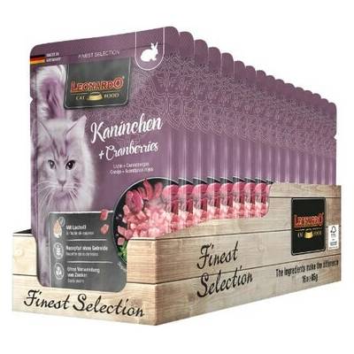LEONARDO Finest Selection 16x Králik s brusnicami 85 g