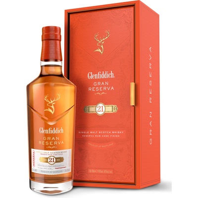 Glenfiddich 21y 40% 0,7 l (kazeta)