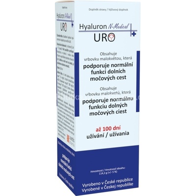 Xantis Pharma HYALURON N-Medical URO kvapky 100 ml