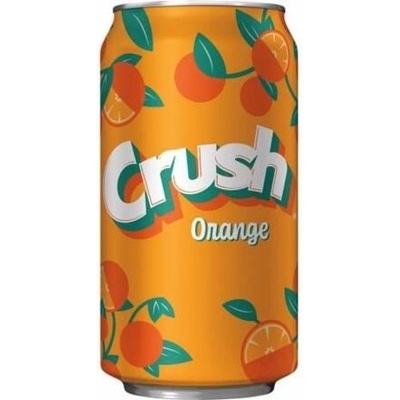 Crush sycený nápoj s příchutí pomeranče 355 ml