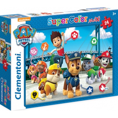 Clementoni Dětské Maxi Paw Patrol 24046 24 dílků