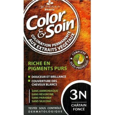 Color & Soin Odolná barva tmavě hnědá 3N
