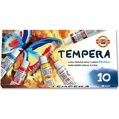 Koh-i-noor Temperové farby 16ml 10 farieb