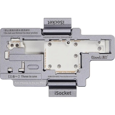 Sada nástrojov iSocket testovací jig pre základnú dosku iPhone X / XS / XS Max (3 v 1) – Qianli TL0912