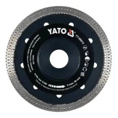 Yato - Kotouč je určen pro suché řezání 125 x 22.2mm