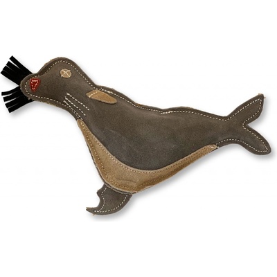 PafDog® lachtan Gavin z kůže a juty 31 cm