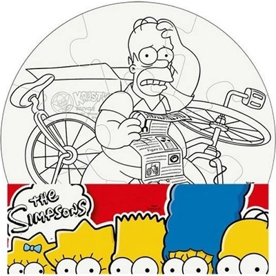 Efko Simpsonovi omalovánkové 9 dílků
