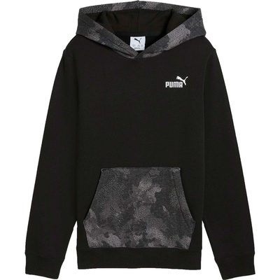 Puma Ess Camo Hoodie FL černá