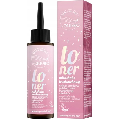 Hair in Balance od OnlyBio tonikum jahodový milkshake 100 ml