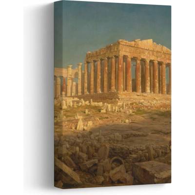 Obraz - Frederic Edwin Church, The Parthenon, reprodukcia, jednodielny 20x30 cm
