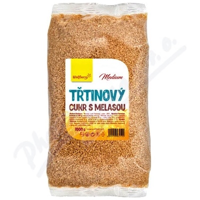 Třtinový cukr s melasou 1 kg Wolfberry