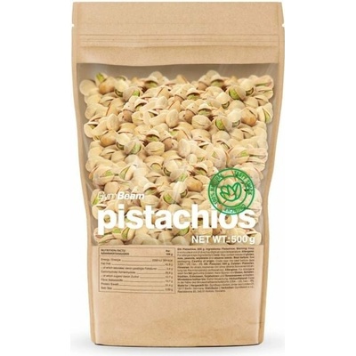 GymBeam Neloupané pistácie 500 g
