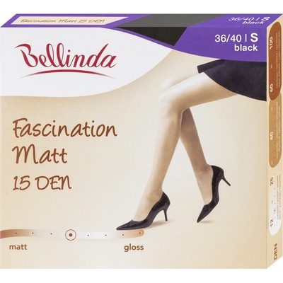 Bellinda Fascination Matt 15 DEN punčochové kalhoty černé