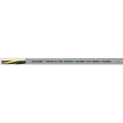 Helu (H)05VV5-F 13135-500 riadiaci 4 G 4 mm² 500m sivá