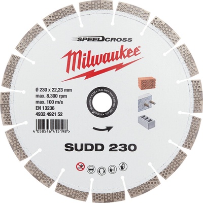 Milwaukee Diamantový rozbrusovací kotúč 230 mm 4932492152