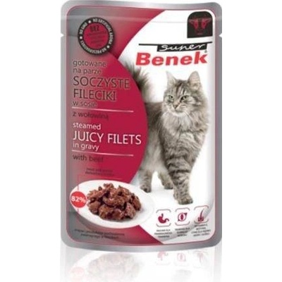 Benek Super filé v omáčke s hovädzím mäsom 85 g