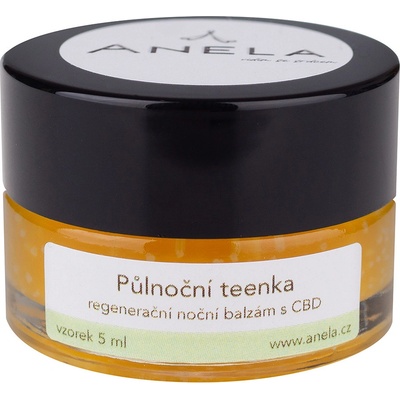 ANELA Regenerační noční balzám s CBD pro problematickou a mastnou pleť PŮLNOČNÍ TEENKA Objem: 5 ml