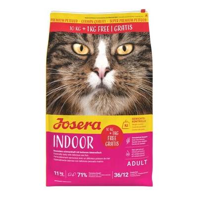JOSERA Indoor bezobilninové krmivo pre kastrované a vnútorné mačky 11 kg