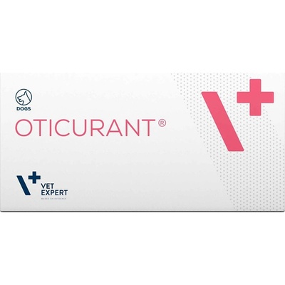 Vet Expert Oticurant prípravok na starostlivosť o uši pre psov 24 vrecúšok