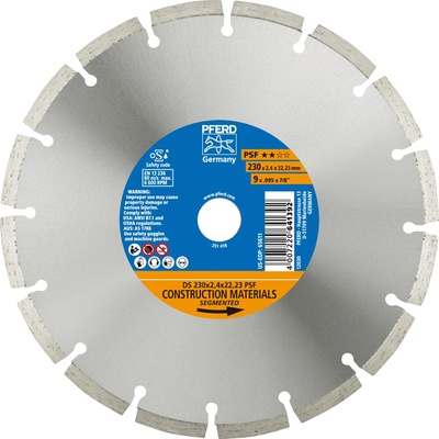 Pferd diamantový rezací kotúč 230 x 2,4 x 22,23 mm 68023223