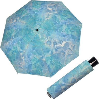 Doppler Mini Fiber Ocean dámský skládací deštník modrý