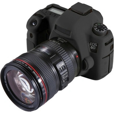 PULUZ silikónové puzdro pre Canon EOS 6D čierne