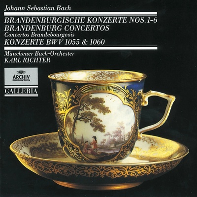 Johann Sebastian Bach - Münchener Bach-Orchester, Karl Richter - Brandenburg Concertos No. 1-6 / Concertos BWV 1055 & 1060 2 CD – Hledejceny.cz