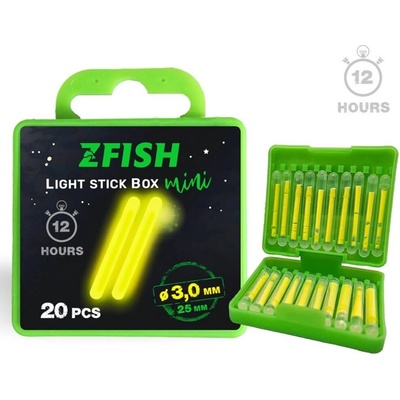 Zfish Chemické Světlo Box 20 ks 25 mm 3 mm – Hledejceny.cz