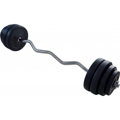 FitnessLine Nakládací činka EZ kotouče s cementovou náplní 35 kg