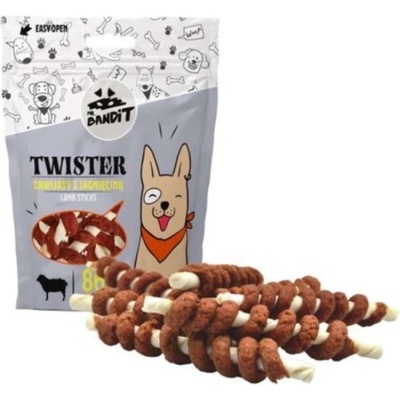 Mr.Bandit TWISTER jehněčí tyčinky 500 g