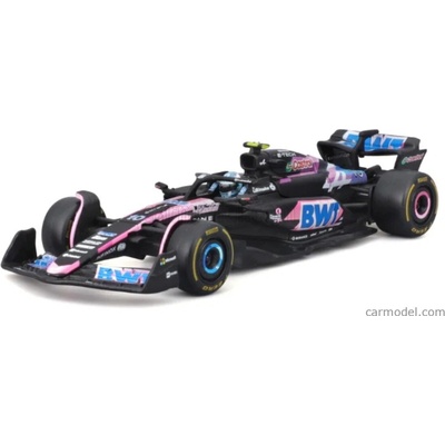Bburago Alpine F1 A524 Team Bwt Alpine N 31 Season 2024 Esteban Ocon Černá Modrá Růžová 1:43