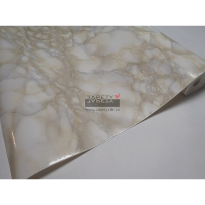 GEKKOFIX 11053 samolepící tapety Samolepící fólie mramor Carrara světle béžová 67,5 cm x 15 m