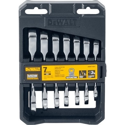 Dewalt DEWALT KOMBINOVANÝ KĽÚČ SA SADA RAČNA. 7 kusov