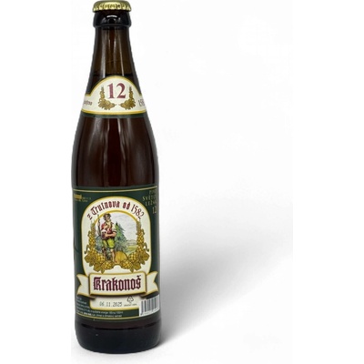 KRAKONOŠ 12 světlé 5,1% 0,5 l (sklo)