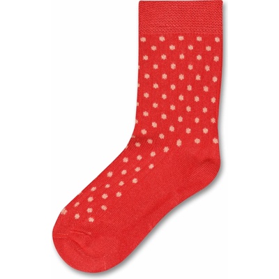 Minipop dětské bambusové ponožky Bright Red MP21