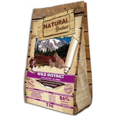 Natural Greatness Baby Cat Wild Instinct kurča morka 15 kg