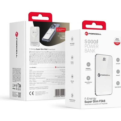 Forcell F-Energy F5K8 5000 mAh bílá