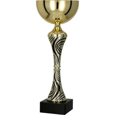 Kovový pohár Zlato-černý 38 cm 14 cm