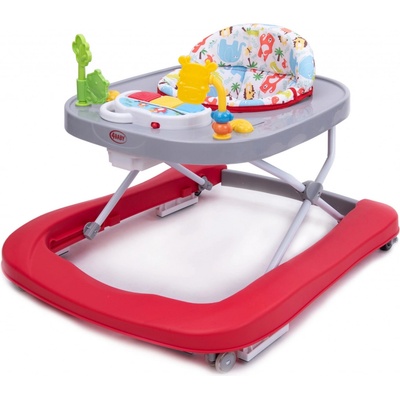4Baby Walk 'n Push červené
