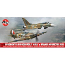 Airfix Eurofighter Typhoon FGR.4 "GINA" and Hawker Hurricane Mk.I Twin Pack 1:72
