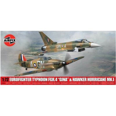 Airfix Eurofighter Typhoon FGR.4 "GINA" and Hawker Hurricane Mk.I Twin Pack 1:72