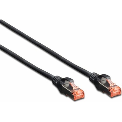 Digitus DK-1644-020-BL-10 RJ45, CAT 6, S/FTP, 2m, černý