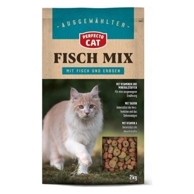 Perfecto Cat rybí mix ryba špenát zelenina 2 kg
