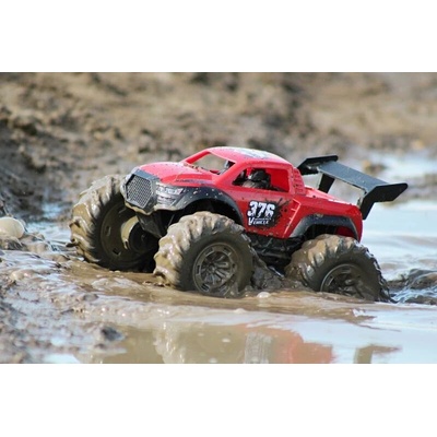 IQ models RC obojživelné auto Off-road Monster Truck RTR 376 červená