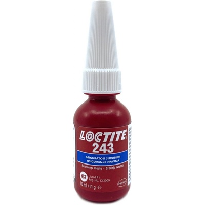 LOCTITE Lepidlo na závity 243 243 10 ml