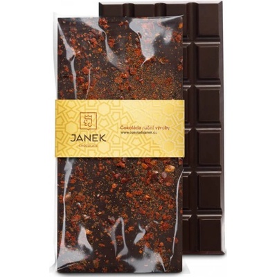 Čokoládovna Janek hořká s chilli 85 g